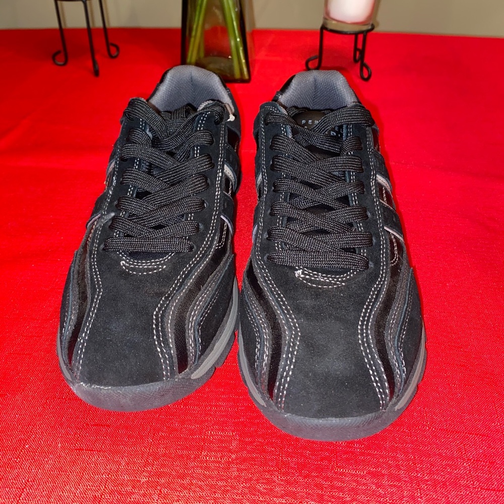 Black Perry Ellis America Ultra Form Sneakers